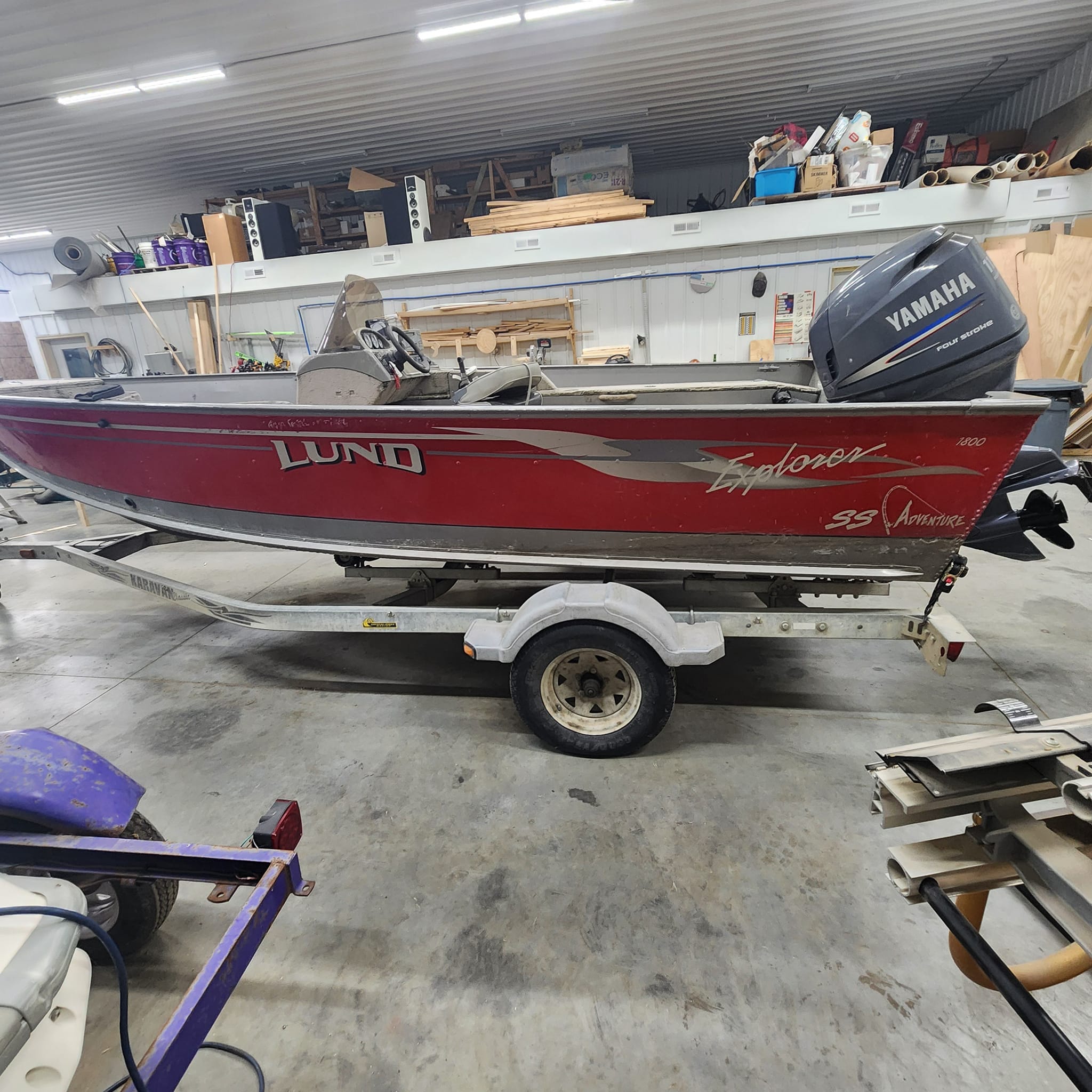 Lund boat restoration by JAKShax, photo 8